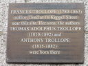 Trollope, Fanny (Frances) - Trollope, Thomas Adolphus - Trollope, Anthony (id=1127)